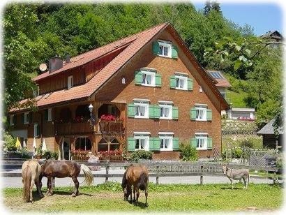 Hotel Gasthaus Schaefle Buerserberg Ngoại thất bức ảnh